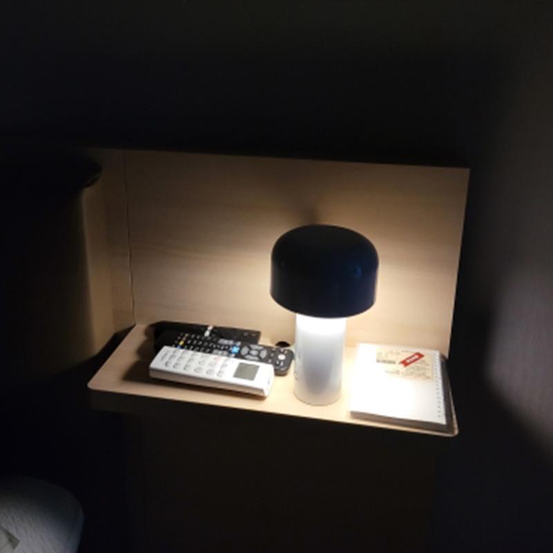 Italian Mushroom Table Lamp Portable Wireless Touch Rechargeable Night Lamp USB Desk Lamp Desktop Decoration Bedroom Night Light LXY_voghion.com