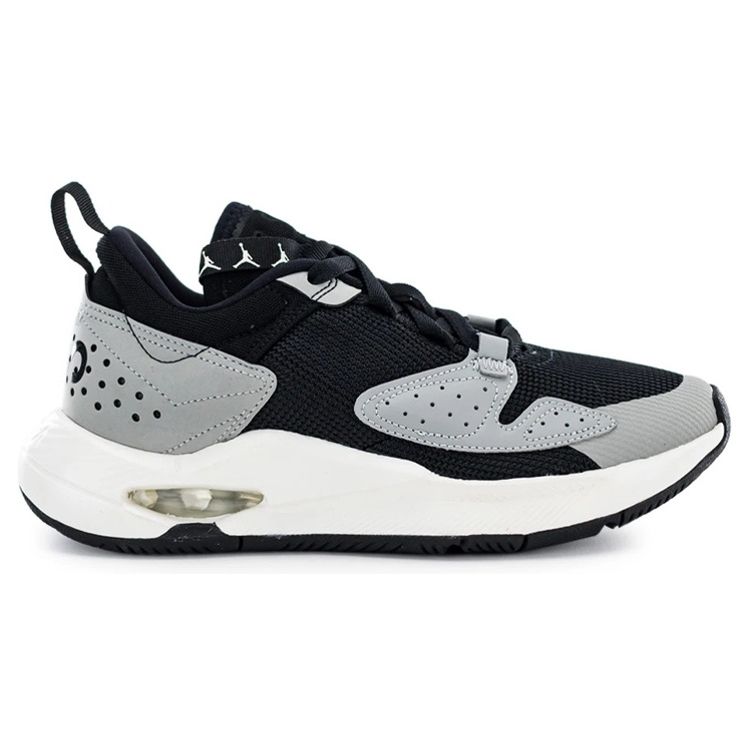 Jordan Air Cadence Cushioning Low Top Casual Shoes Kids Sneaker Black Gray CQ9233-002