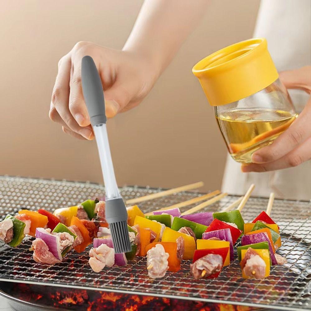 4Pcs Food Grade Basting Brush for Cooking Non Stick Kitchen Gadget Durable Food Pastry Brush  Butter