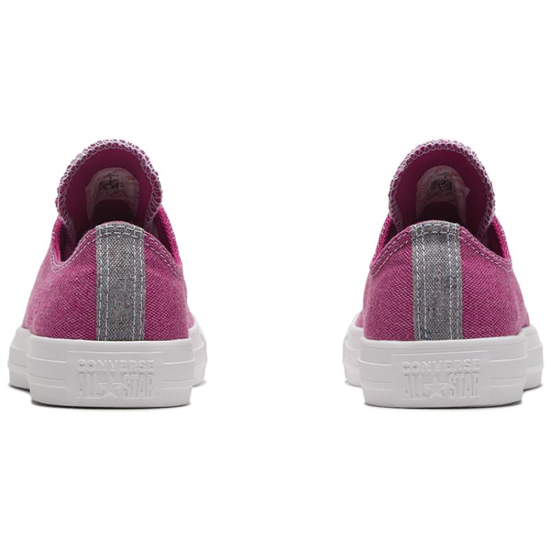 Converse Chuck Taylor All Star Lace-up Low-Top Canvas Shoes Unisex Rose Red
