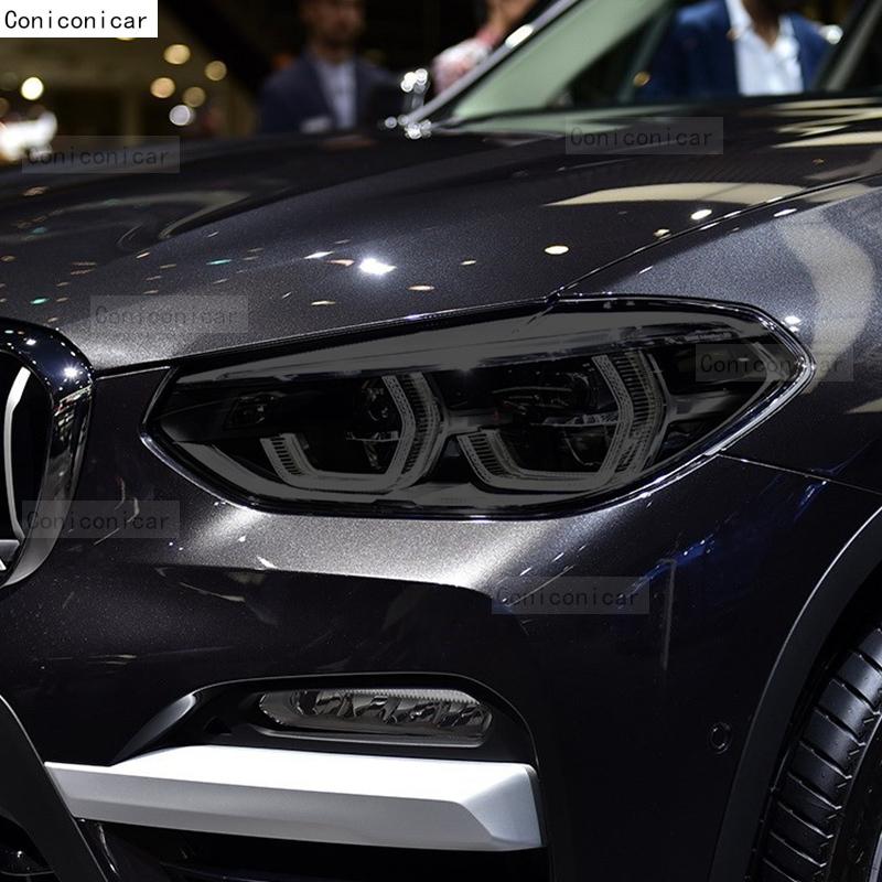 For BMW X3 IX3 X3M G01 G08 F97 2018-2024 Car Exterior Headlight Anti-scratch Front Lamp Tint TPU Protective Film Repair