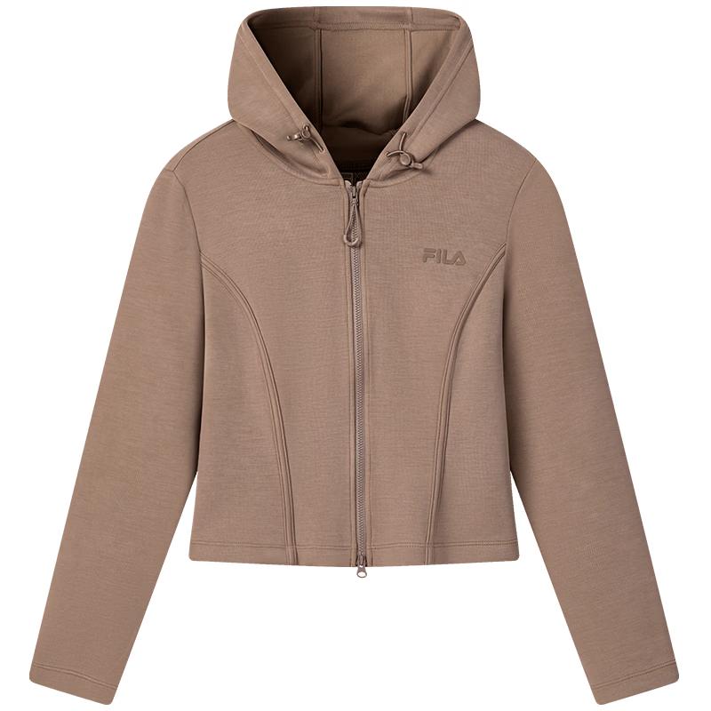 

FILA Women s Slim Fit Knit Hooded Jacket XL
