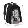 Retro Dolly Parton's Gift Men Women School Bag Big Capacity Backpack Laptop Legend Cowgirl Retro Music 80s 90s Jolene Beautiful