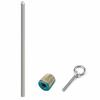Threaded Rod with Connector | RustResistant Stainless Steel, Metal Fixing Screw, for