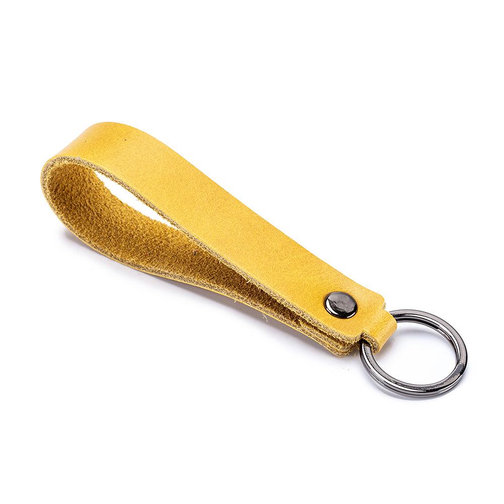 Car keychain key Car women's keychain, keychain, leather case, small gift, lanyard jewelry U disk lanyard