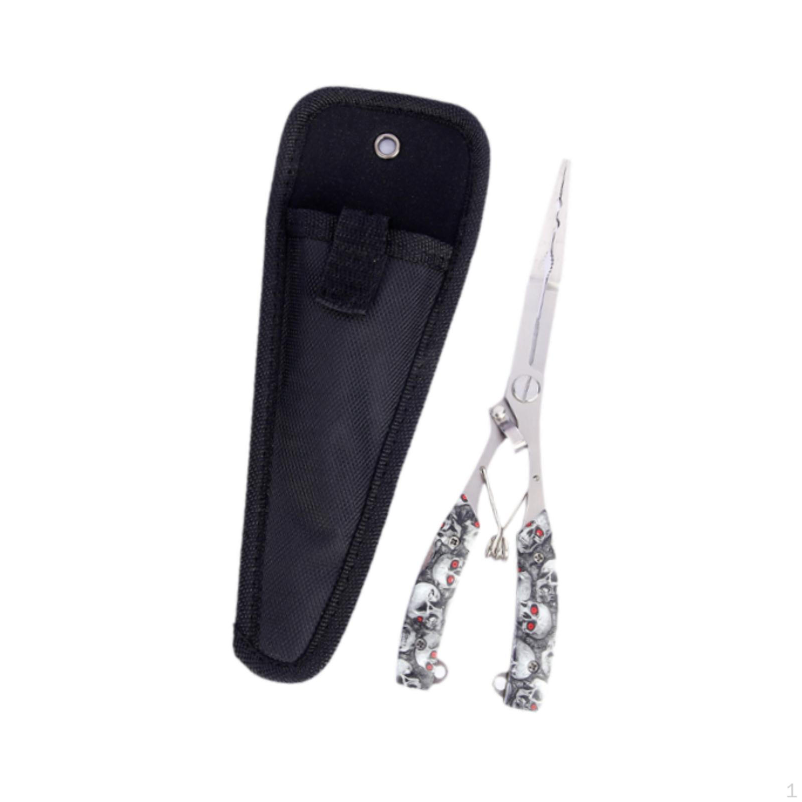 

Saltwater Fishing Pliers Line Scissors Gear Practical Comfortable Gripping Metal