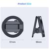 HdoorLink Magnetic Dashboard Car Phone Holder Clip for MagSafe Multifunction Magnet Cellphone Mount Stand for Travel Airplane Kitchen GYM