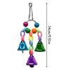 Parrot Foot Toy With Colorful Beads Stress Relief Bird Interactive Bird Toys for Bird Cage Accessories