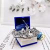 3d Dinosaur Castle Folding Book Keychain Pendant Cartoon Astronaut Soccer Field Pendant Anxiety Stress Children Kids Toy