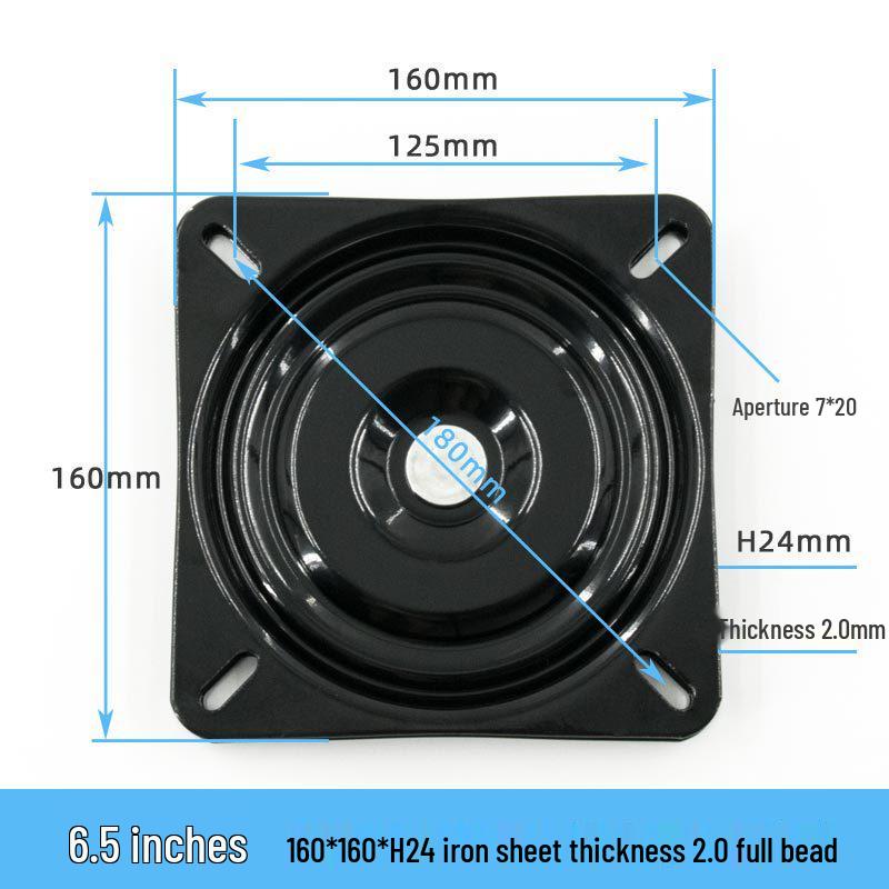 Enhanced Universal Iron Turntable Bearing for Furniture and Chairs