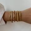 Yori Handmade 3:1 Chain Bracelet Stainless Steel 18K Gold PVD Plated Waterproof DIY Accessories New Gift