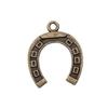 Vintage Horseshoe Charms Alloy Metal Pendants For DIY Jewelry Lucky Themed Accessories