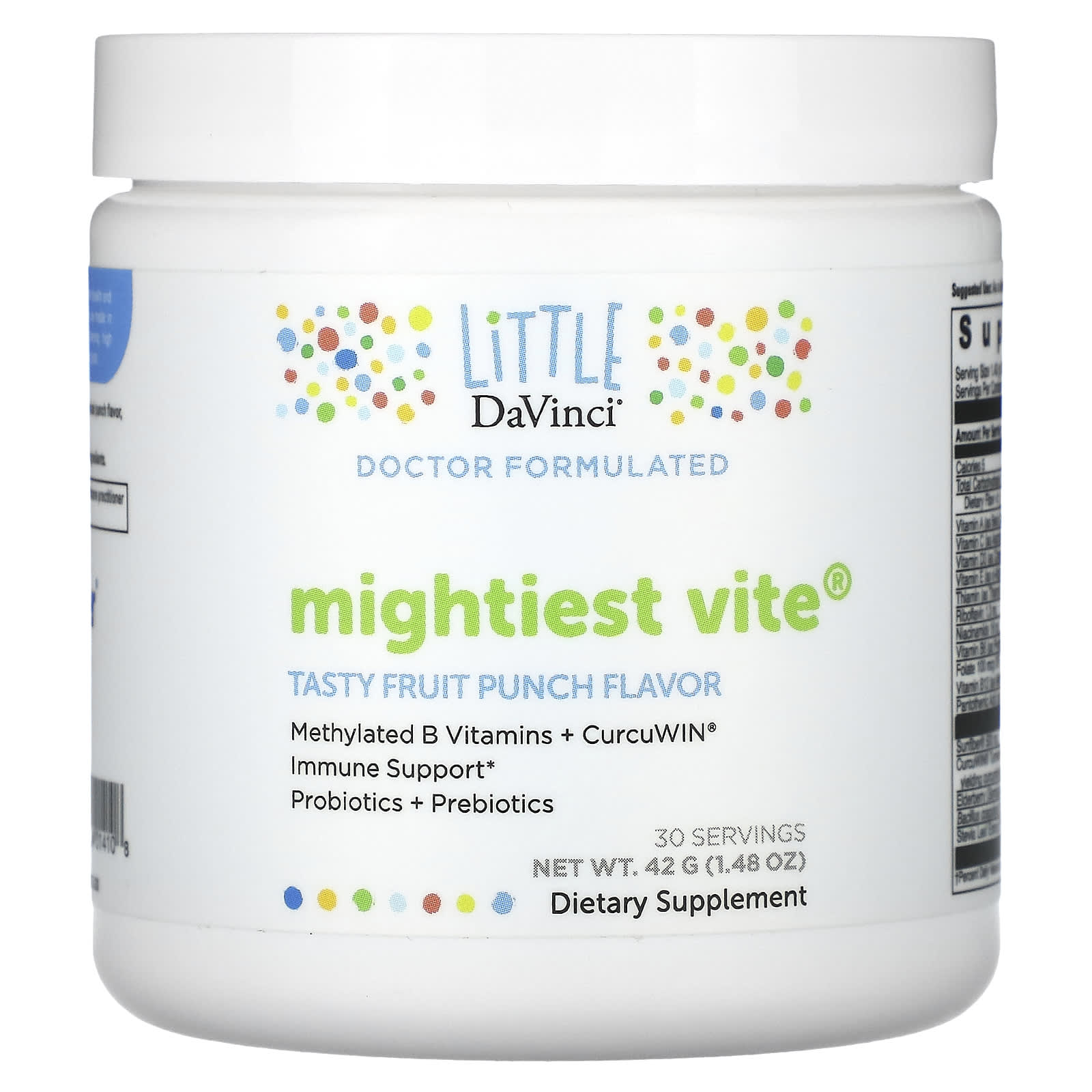 

Little DaVinci, Mightest Vite, Delicious Fruit Punch, 1.48 oz (42 g)