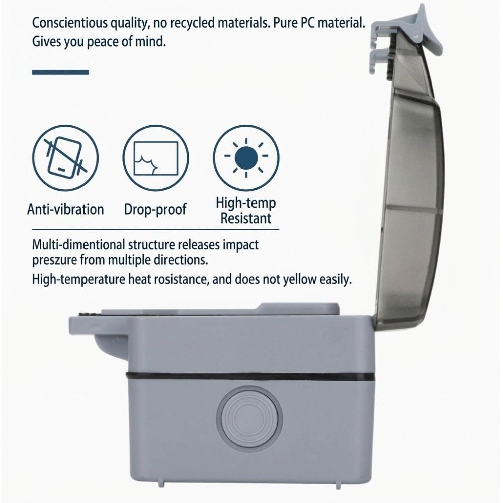 IP66 Waterproof Outdoor Wall Socket 16A Weatherproof Socket Socket Box Open-Air Spaces