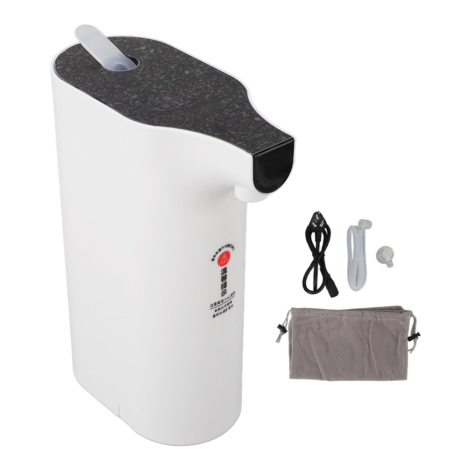 

Портативный диспенсер для горячей воды 1800 Вт, светодиодный дисплей с температурой, 2 выхода для воды, бот с замком от детей UK Plug