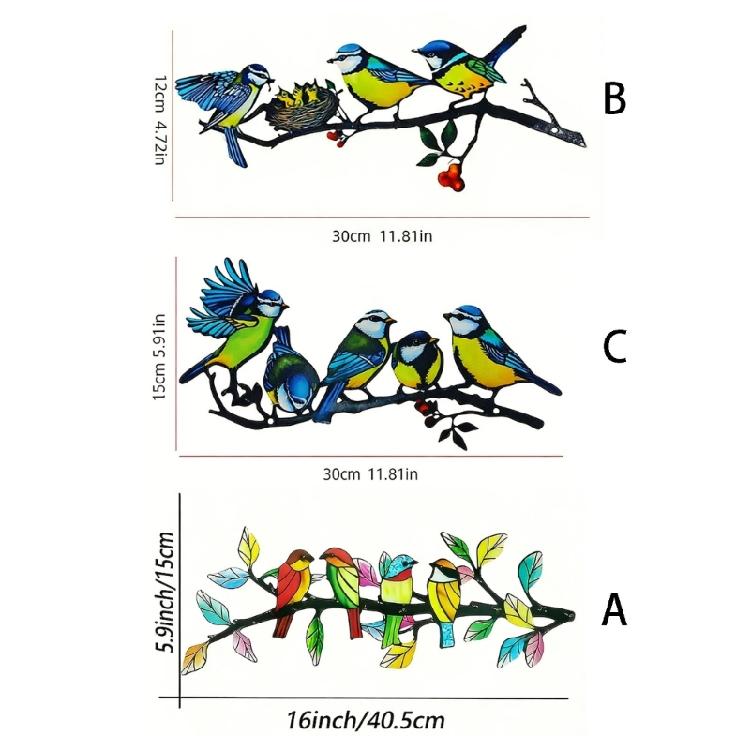 Rural Hummingbird Shape Bird Plaque Ornament For Long Time Durability Outdoor Display Metal Wall Art