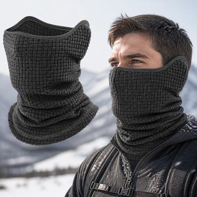 Windproof Thermal Neck Gaiter Breathable Winter Face Mask New Ear Cover Face Mask  Winter Sports