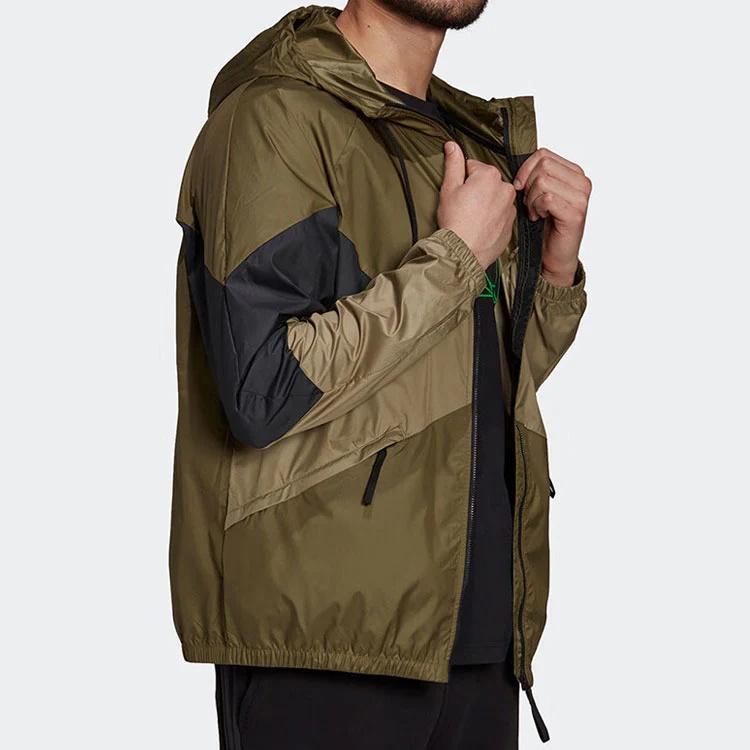 adidas Back To Sport WIND.RDY Jacket 'Focus Olive Black' Men's GT6577