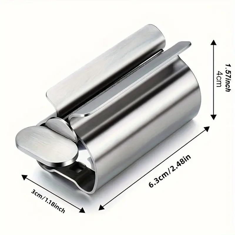 Stainless steel toothpaste squeezer Manual rotation facial cleanser toothpaste squeezer