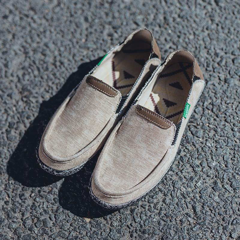 

22 new canvas ultra-light large size flat casual shoes 48