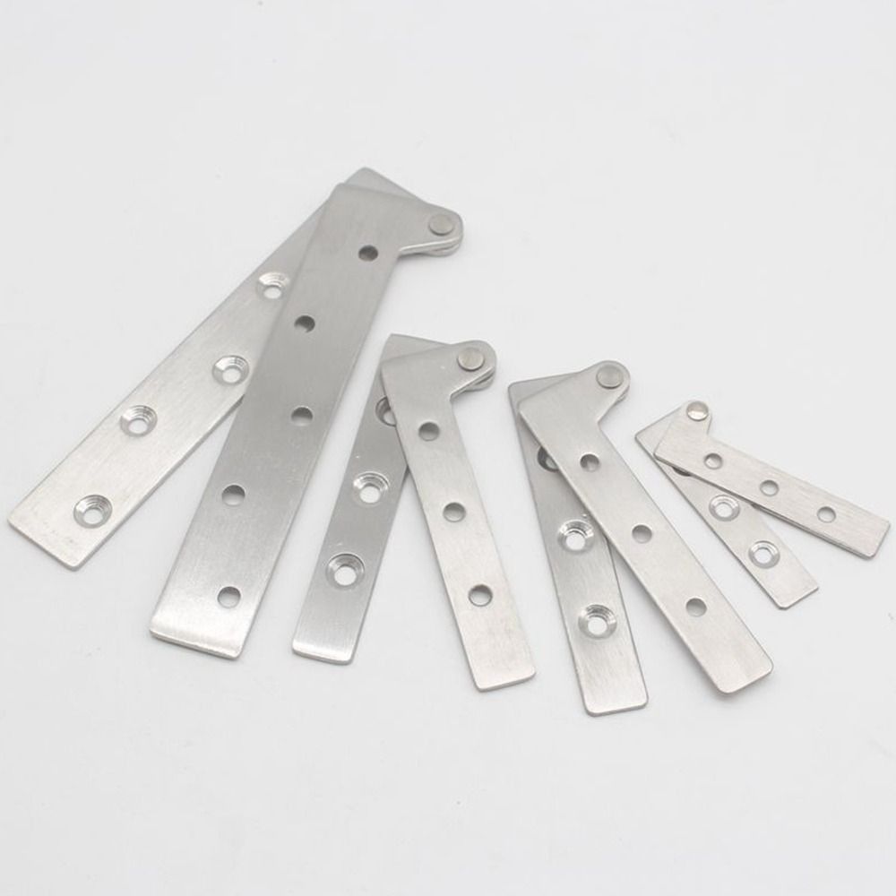 2 STÜCK Sieben-Wort Unsichtbares Türdrehband Hühnerschnabel Dämpfungs-Drehband Fenster Schrank