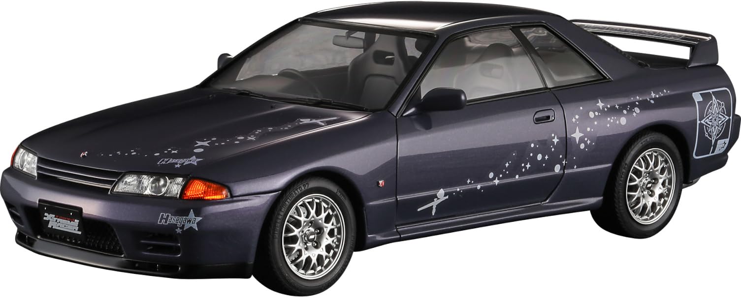 

Hasegawa Shuto Expressway Battle × Hasegawa Nissan Skyline GT-R (BNR32) “Plamos” 1/24 Scale Plastic Model Kit SP672 (Car)