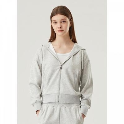 Women S Hooded Zip Up doubLe tenSion Mgr   Qp122oft11