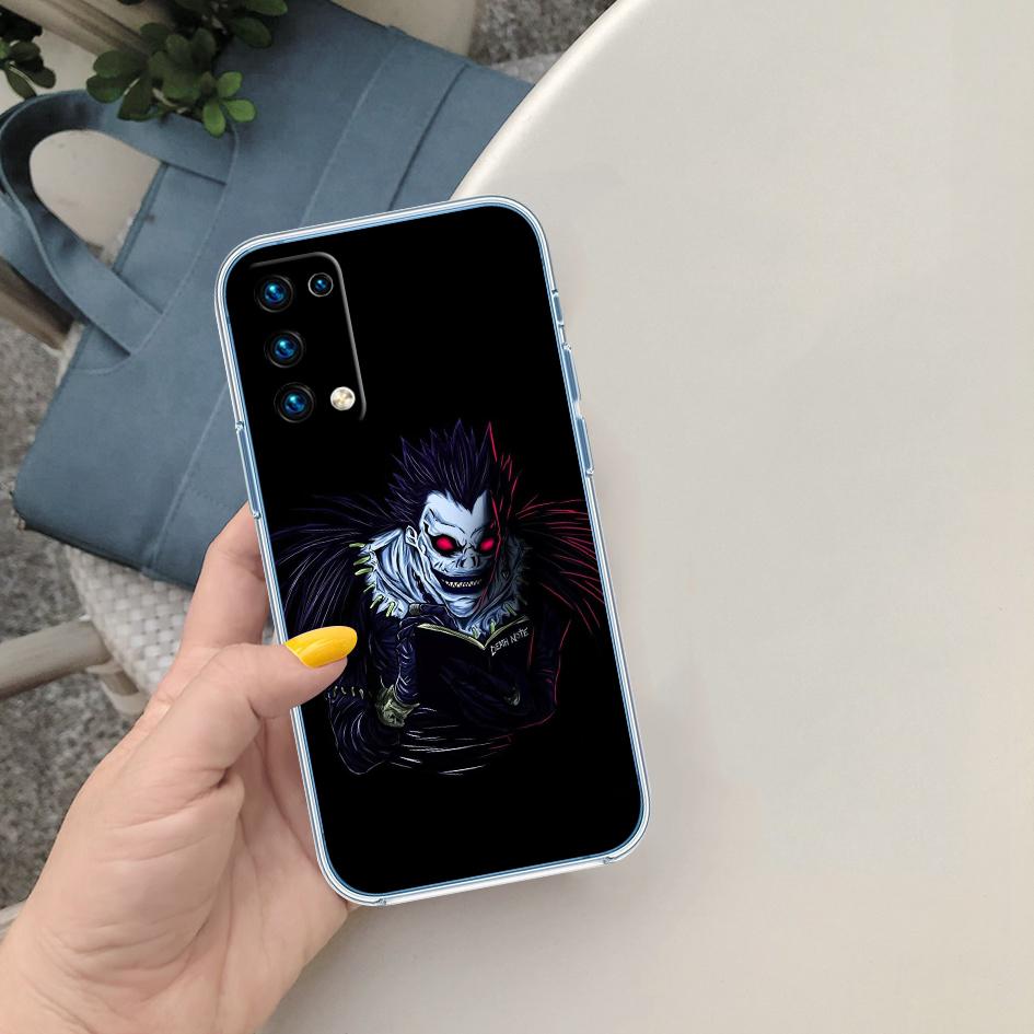 LO30 Death Note Soft Shell Transparent Phone Case for Motorola Moto Edge 20 30 40 50 S30 Fusion Ultra Pro Neo Lite + G200 G23