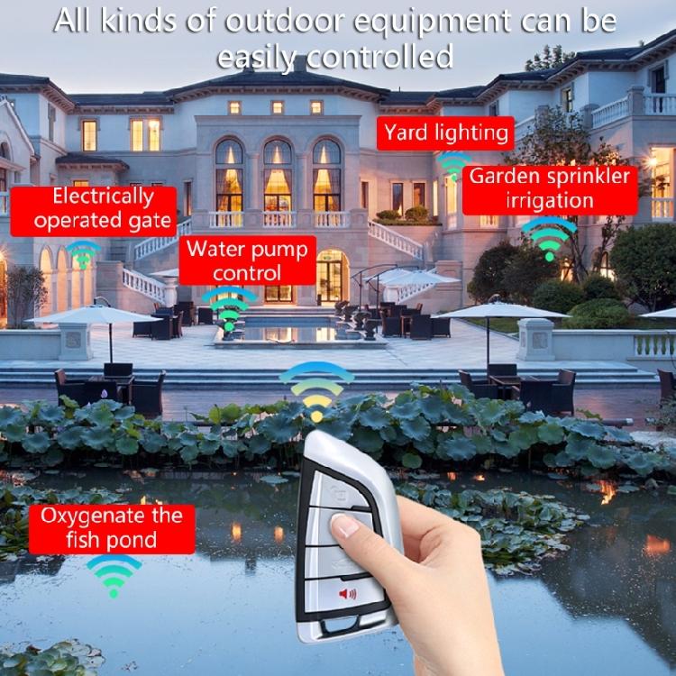 433Mhz 4CH Remote Control Duplicator Cloning Code Car Key for Garage Door Gate