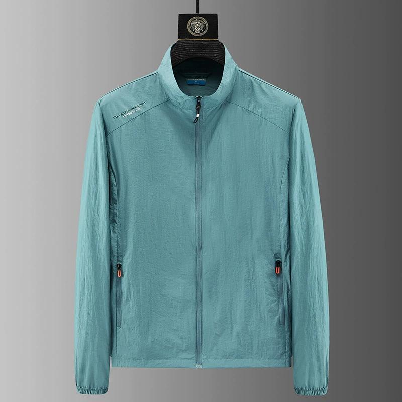 Sunscreen Clothing Men's Thin Jacket Summer Outdoor Sports Breathable UV Resistant Skin Clothing