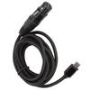 HIFI Type C Microphone Audio Cable Plug and Play USB Mic Recording Cable  XLR Microphone
