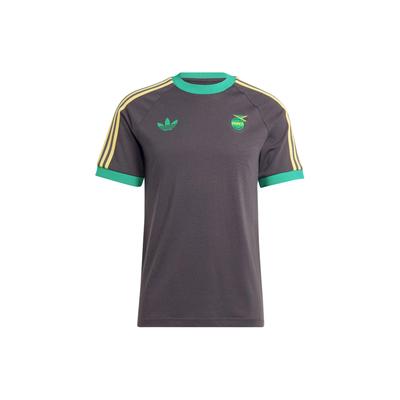 adidas Originals Jamaica Adicolor 3-Streifen T-Shirt Herren Oberteile Schwarz IT7807