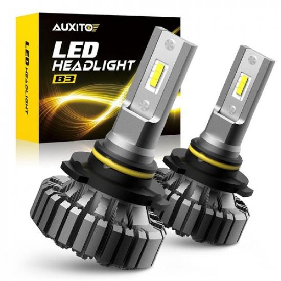 

AUXITO 9006 HB4 Led Headlight Bulbs Kit High Low Beam 20000LM 6500K White B3