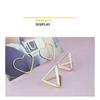 10Pcs Dining Table Clips Metal Double-Layer Anti-Rust Cards Holders DIY Message Crafts Rack Wedding Party Home Office