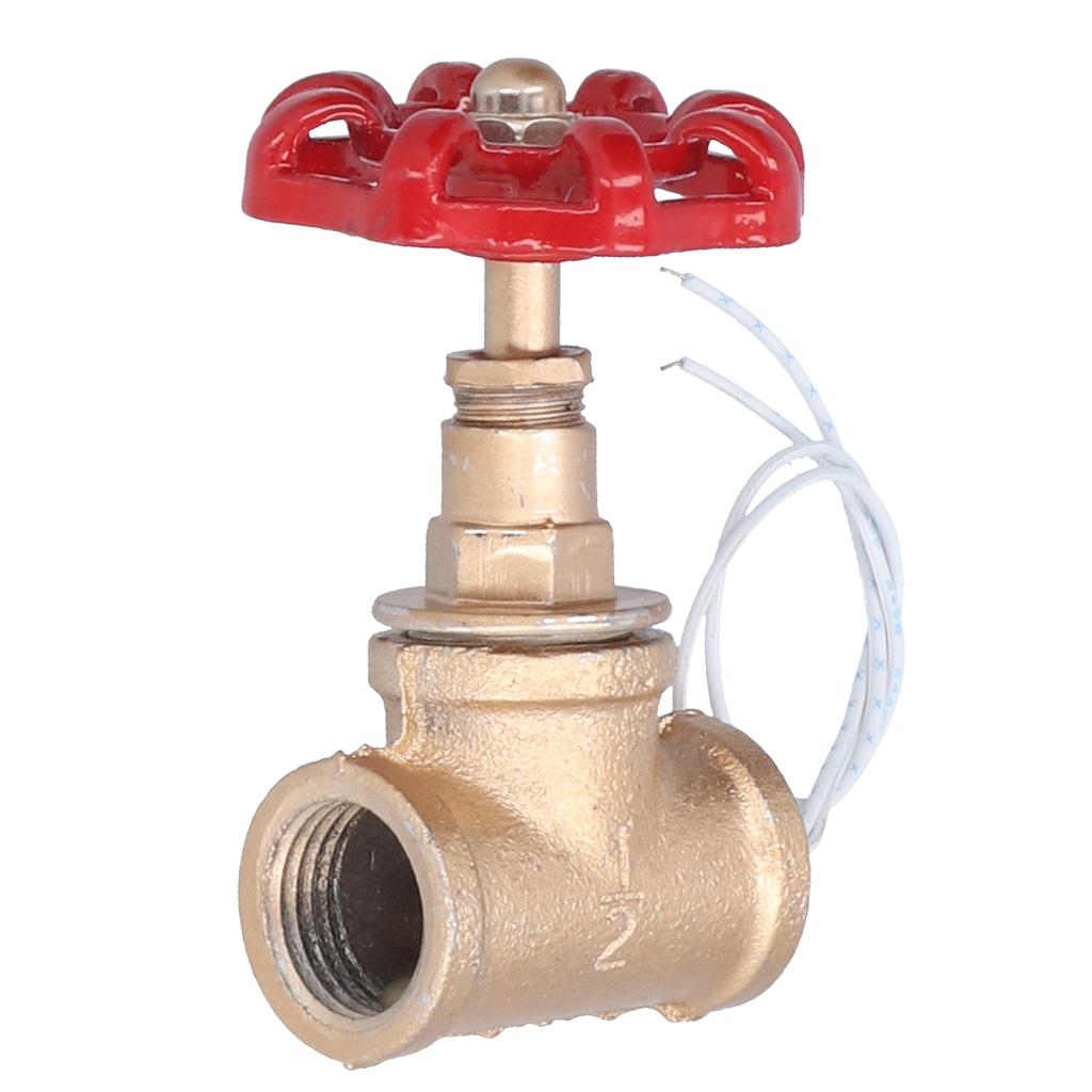 Vintage Steampunk 1 2in Stop Valve Tee Industrial Light Switch with Wire for Pipe Light Fixtures