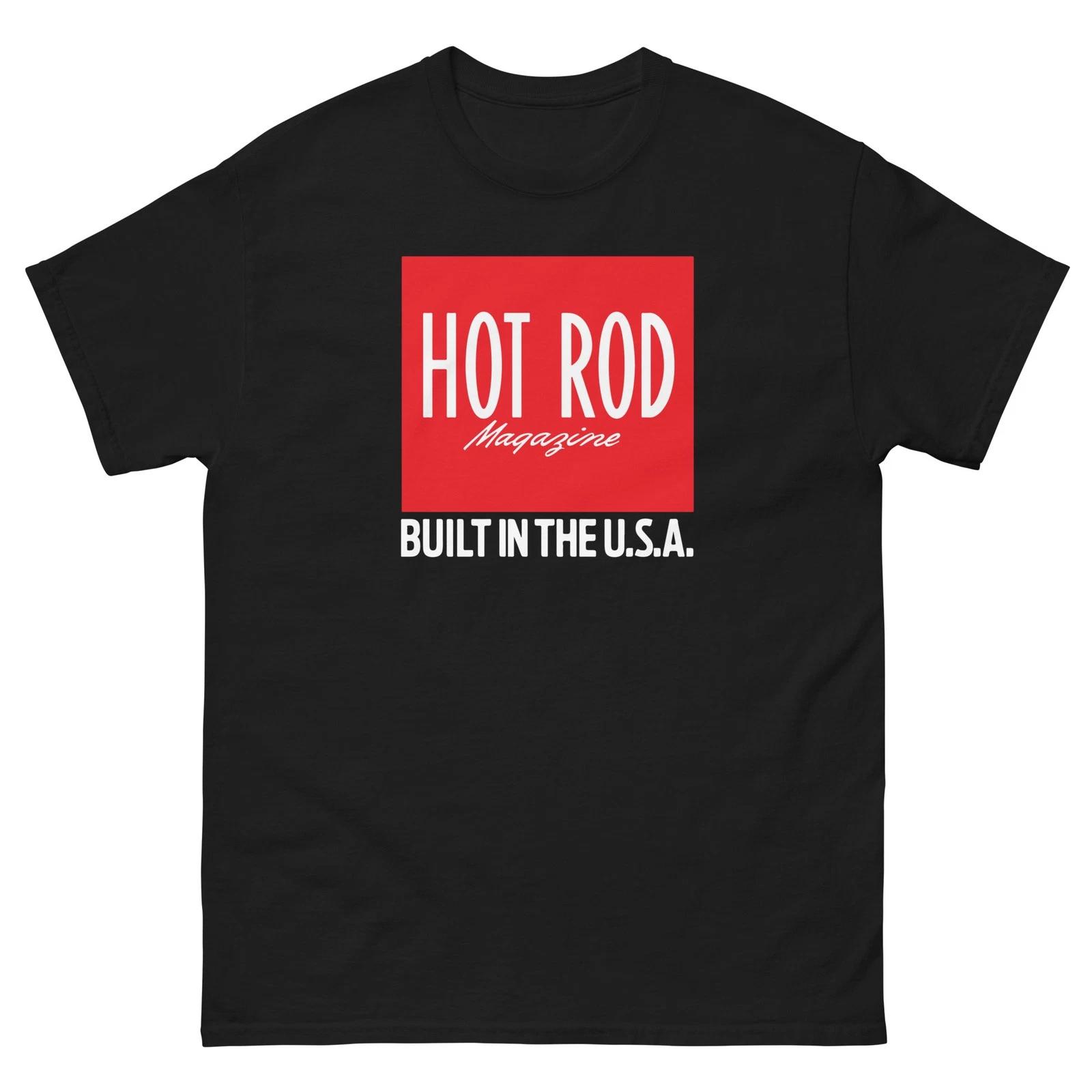 

Hot Rod Magazine Graphic T Shirt Black Unisex classic tee S