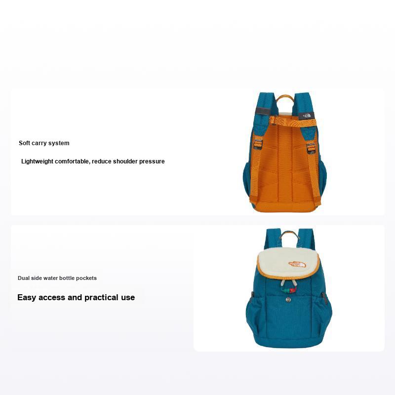 The North Face Рюкзак 10л с логотипом бренда, клапаном, для улицы, женский, темно-синий NM2SQ21T Dark Blue,Mini