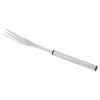 6PCS Stainless Steel Hot Pot BBQ Fork 3-Prong Tip Cheese Fork Fondue Fork Set  Fruit Serving