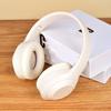 Bluetooth-compatible Headset Type-C Charging Active Noise Cancelling Over Ear Audio Wireless Headphones for Music Play TF Card Support