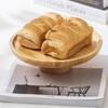 Exquisite Wooden Tall Tray Multifunctional Round Cake Stand Dessert Plate  Living Room