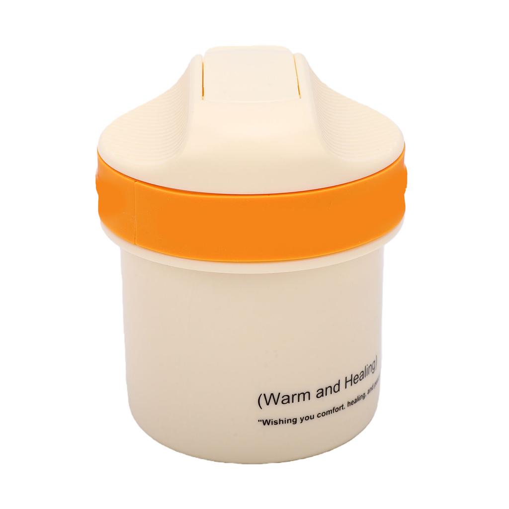 Tablet Bottle Large 4 Compartments Compact Tablet Dispenser Lightproof for Supplements