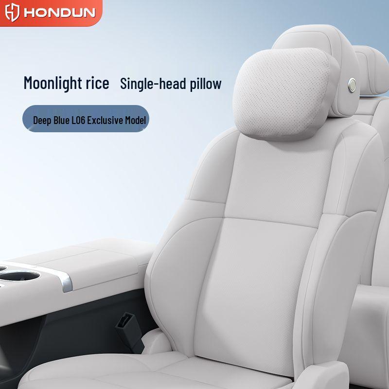 Deep Blue L06 Car Neck & Lumbar Support Headrest Pillow for Interior Modifications