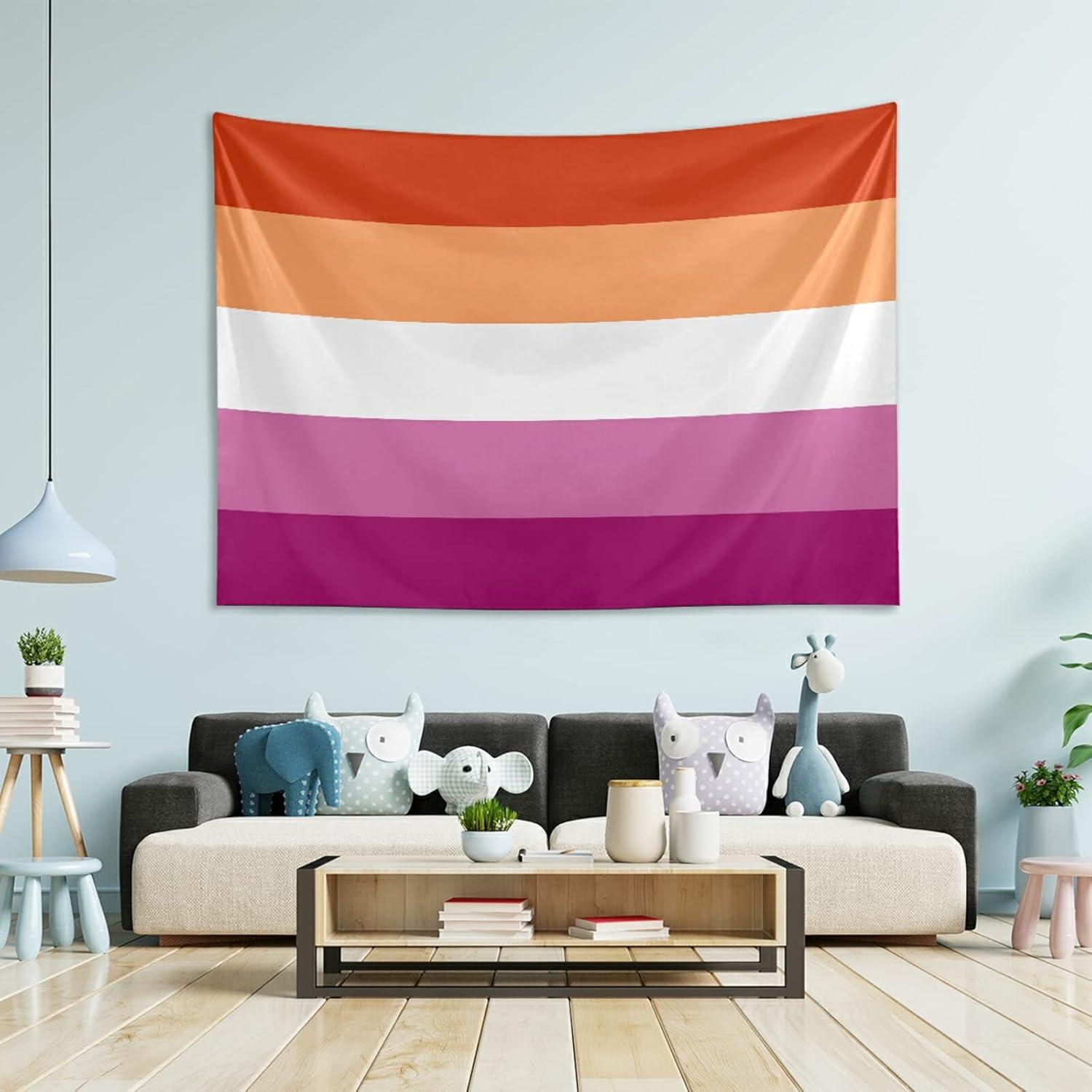 Tapestry hjjkllp wall sunset proud flag 75x100 чёрный