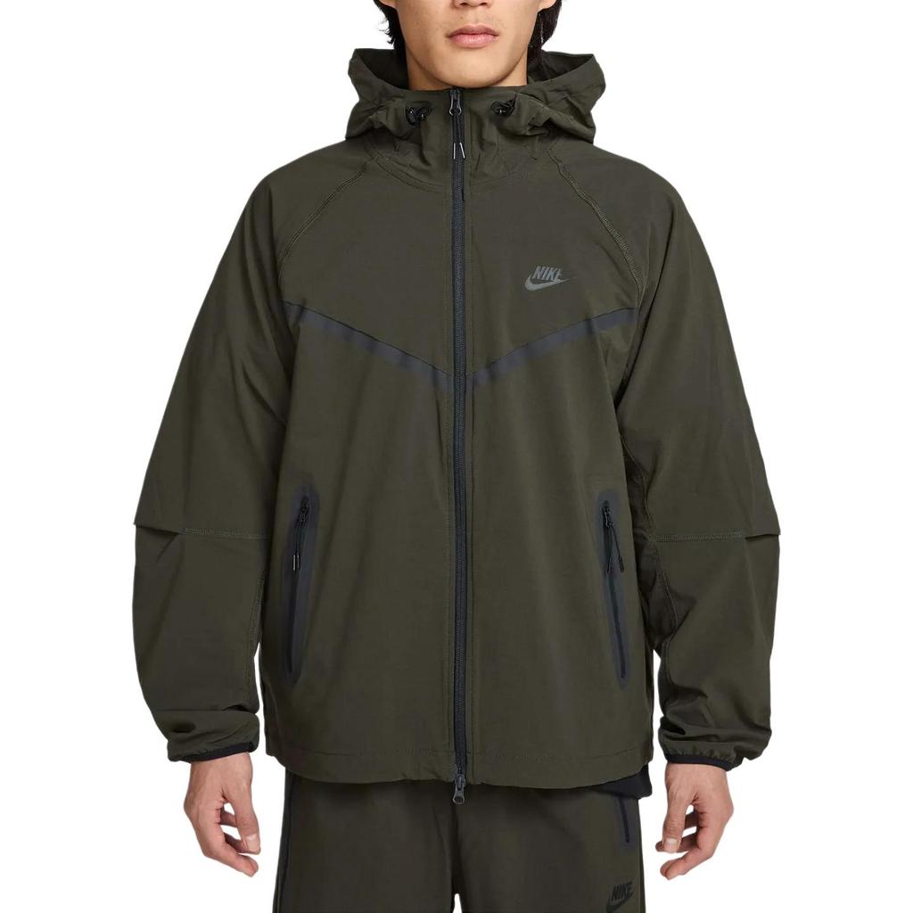 Nike Sportswear FW25 Fashion Comfortable Versatile Hooded Jacket Men Jacket Dark-Green HM7152355