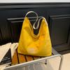 Suede Bag Women's Large-capacity Autumn and Winter Versatile Shoulder Bag Textured Commuter Tote Bag