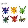 Robot Insect Decoration 3D Printed Mechanical Bee Figurine, Hornet Ornament with Movable Joints, Articulated Wasp Model Fidget Toy, for Home
