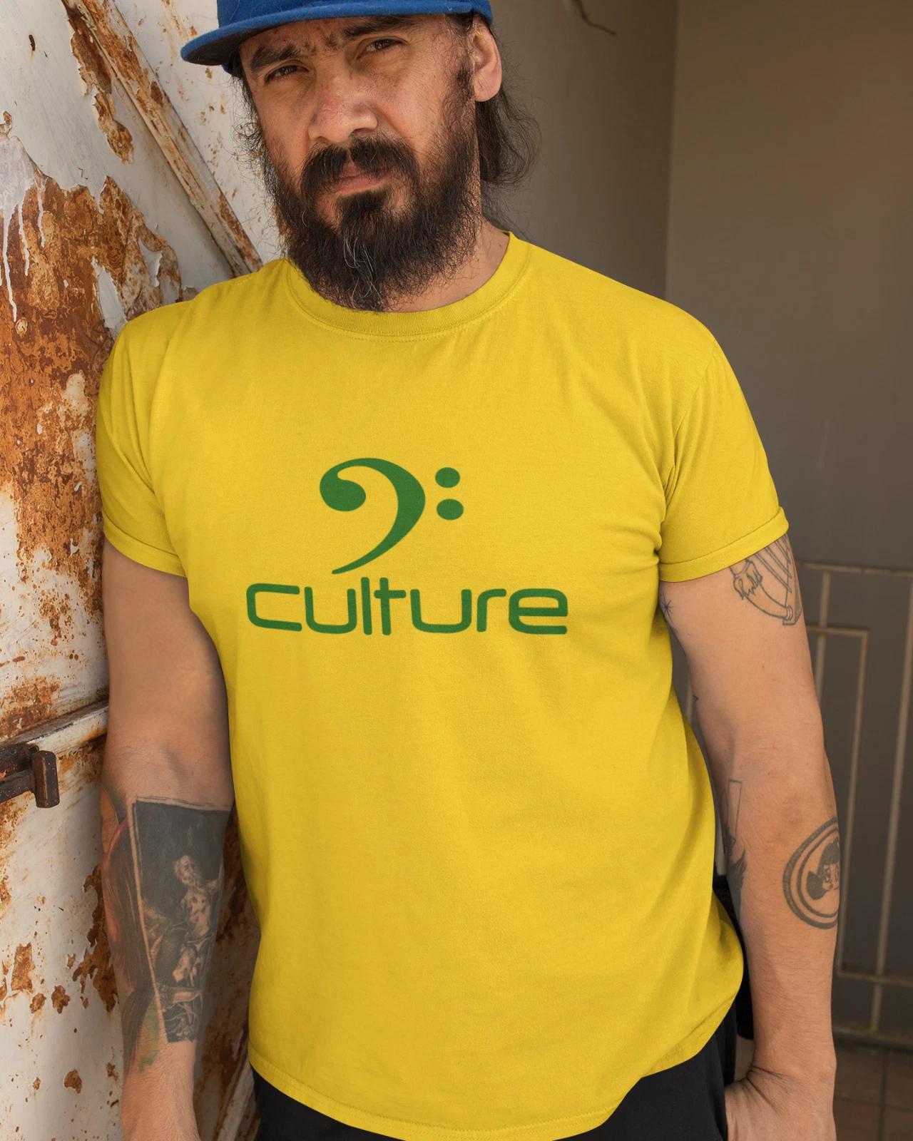BASS CULTURE T-Shirt (Music Band Amp Reggae Dub Guitar Sound System Dubstep) XL