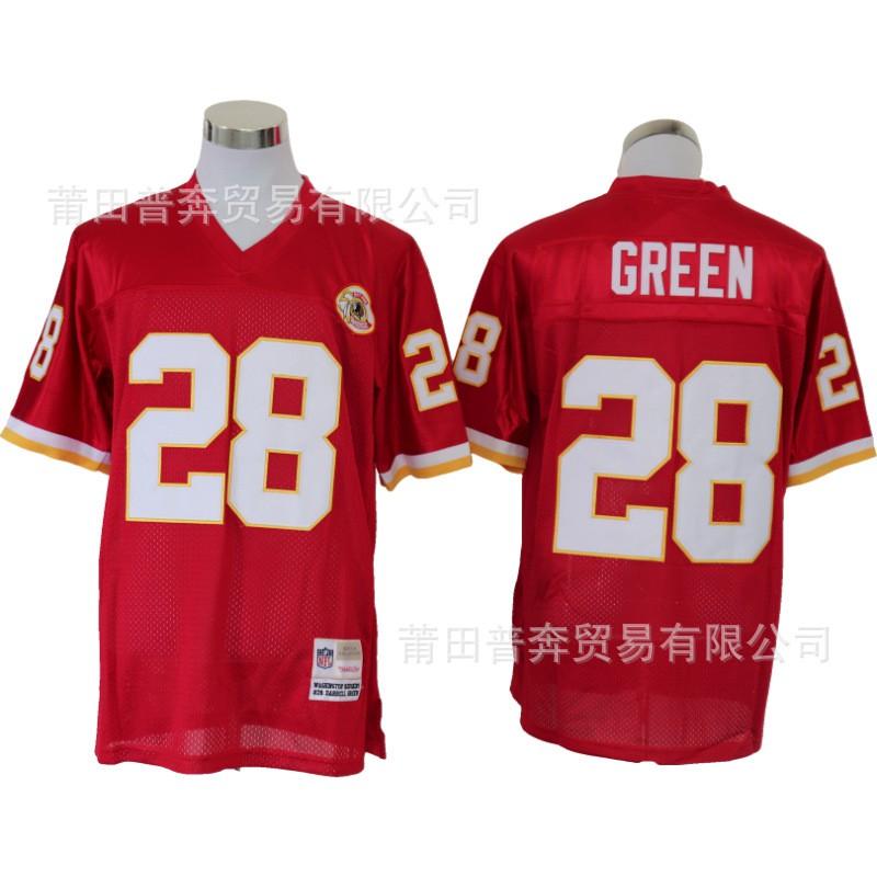 Washington Redskins Retro Football Jersey 21 Taylor 17 D.Williams Men Women Sportswear