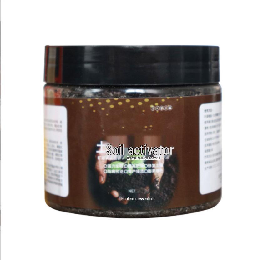 Treasure Potassium Humate Soil Activator: Mineral Source Bacillus Subtilis Microbial Flower Fertilizer