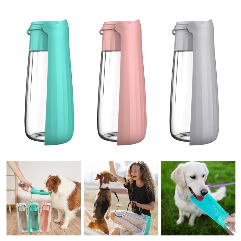 Hunde-Wasserflasche Wasserspender Auslaufsicher für Spaziergänge Wandern Reisen Outdoor-Spaziergänge Outdoor-Spaziergänge Unterwegs Benutzen